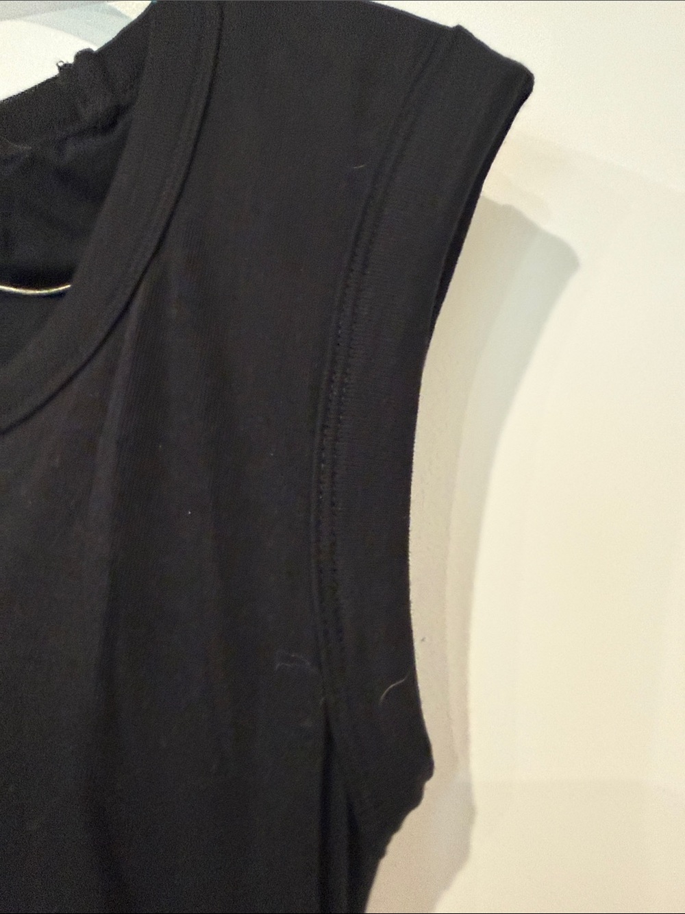 Classic Black Sleeveless Maxi Dress - - Picture 3 of 7